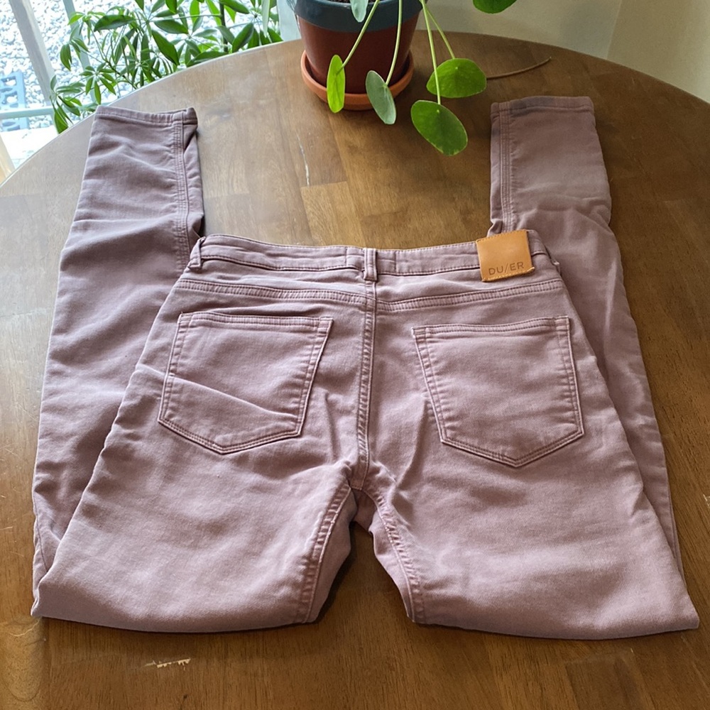 DU/ER Dusty Pink Skinny Pant
